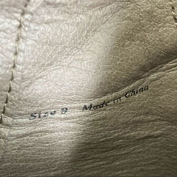 Dolce Vita Janie Perforated Ankle Boots Dark Taupe Suede Booties - Picture 10 of 11